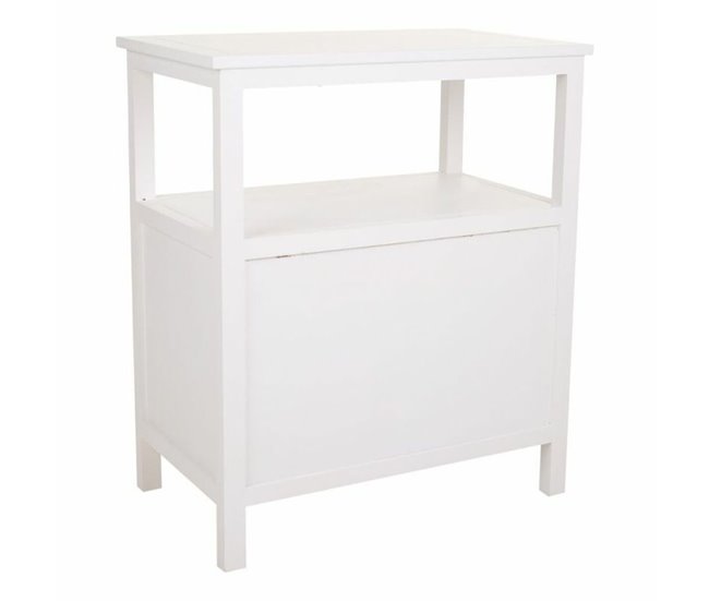 Conforama Aparador Alexandra House Living Blanco Madera De Pino Madera MDF 80 X 40 X 68 Cm