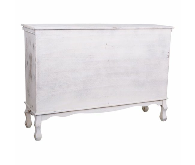 Conforama Aparador Alexandra House Living Blanco Madera De Paulonia 33 X 78 X 113 Cm
