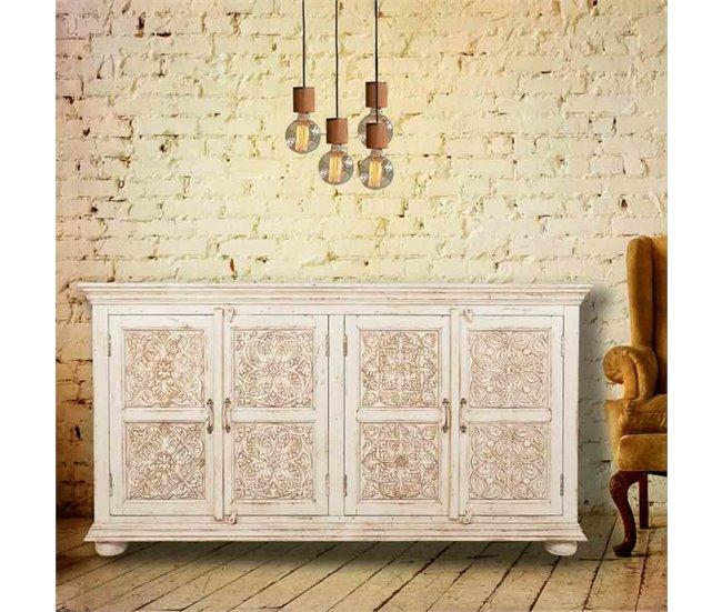 Conforama Aparador Alexandra House Living Madera De Mango 39 X 91 X 169 Cm