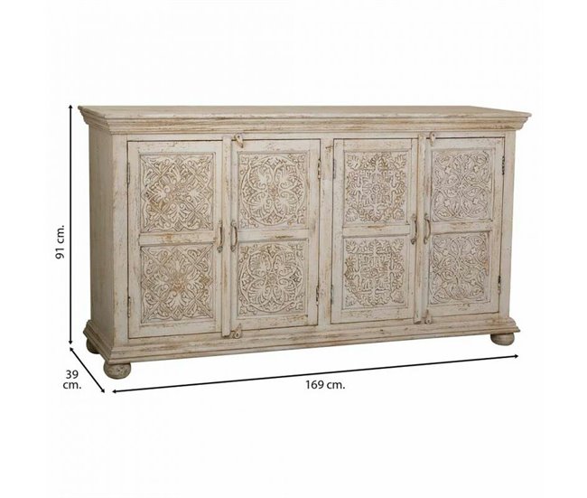 Conforama Aparador Alexandra House Living Madera De Mango 39 X 91 X 169 Cm