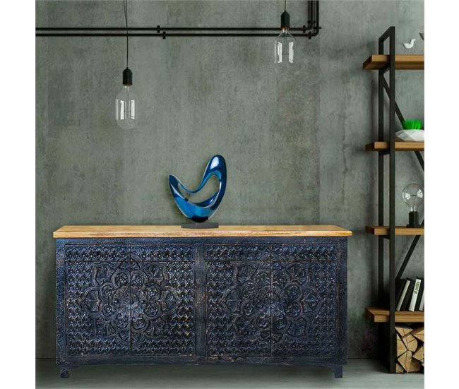 Conforama Aparador Alexandra House Living Madera De Mango 42 X 92 X 183 Cm