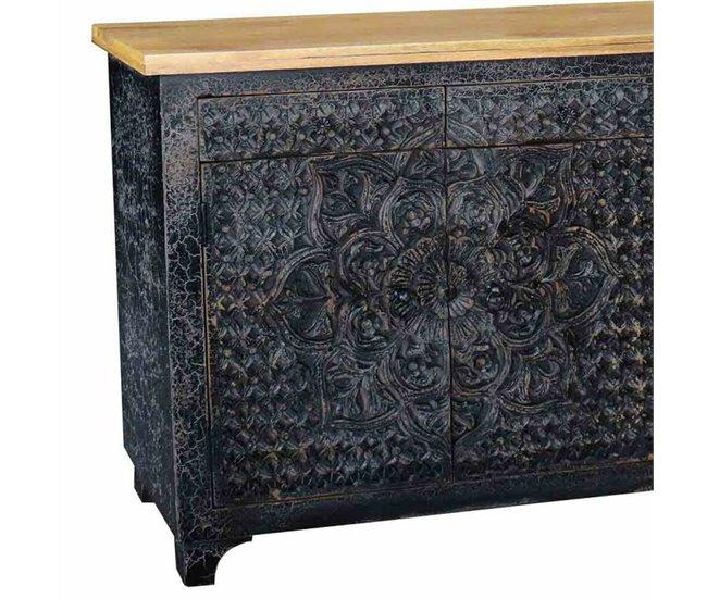Conforama Aparador Alexandra House Living Madera De Mango 42 X 92 X 183 Cm