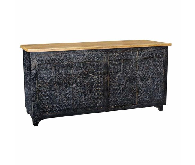 Conforama Aparador Alexandra House Living Madera de mango 42 x 92 x 183 cm