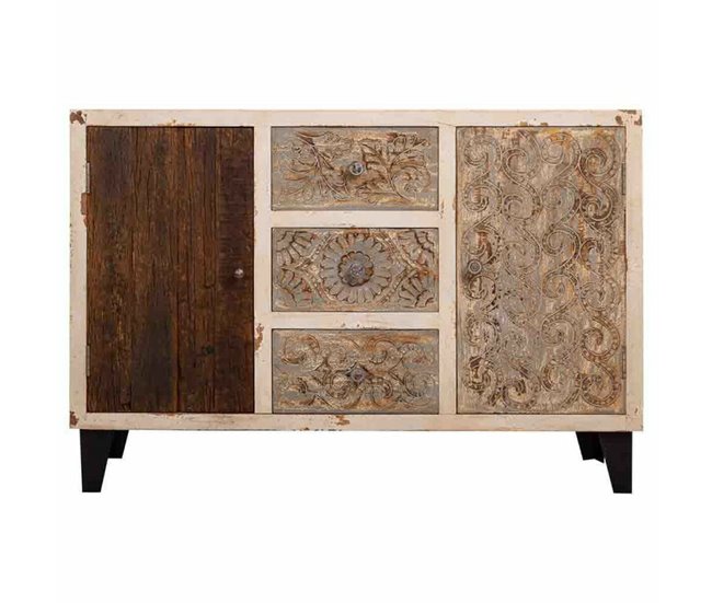 Conforama Aparador Alexandra House Living Natural Madera De Mango 40 X 72 X 118 Cm