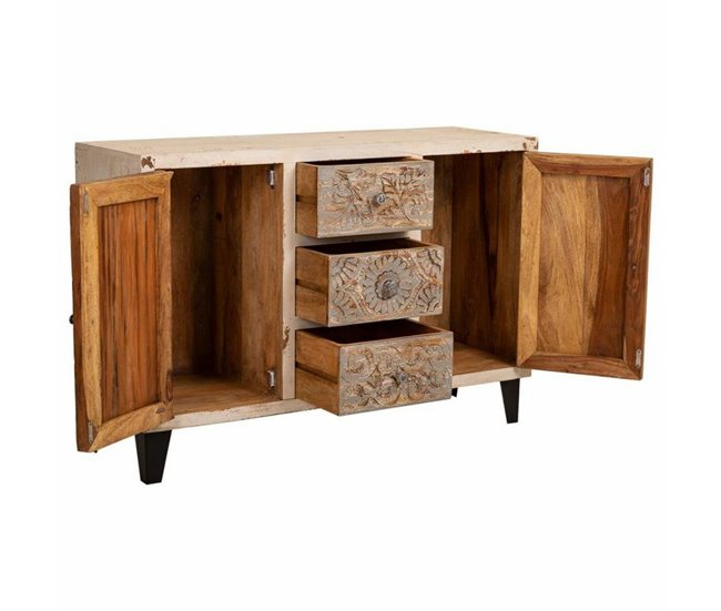 Conforama Aparador Alexandra House Living Natural Madera De Mango 40 X 72 X 118 Cm