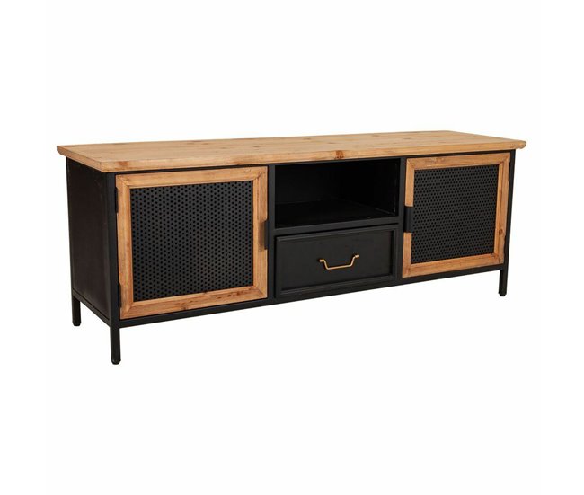 Conforama Aparador Alexandra House Living Negro 34 x 45 x 120 cm