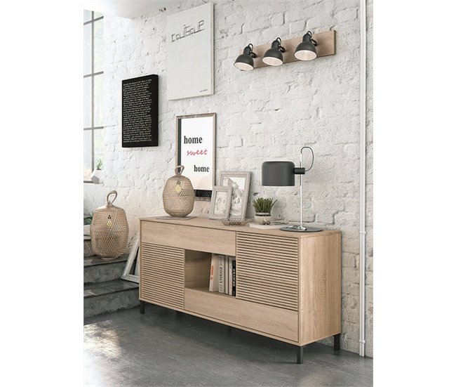 Conforama Aparador Con 2 Cajones Y 2 Puertas NAPOLI