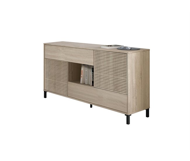 Conforama Aparador con 2 cajones y 2 puertas NAPOLI