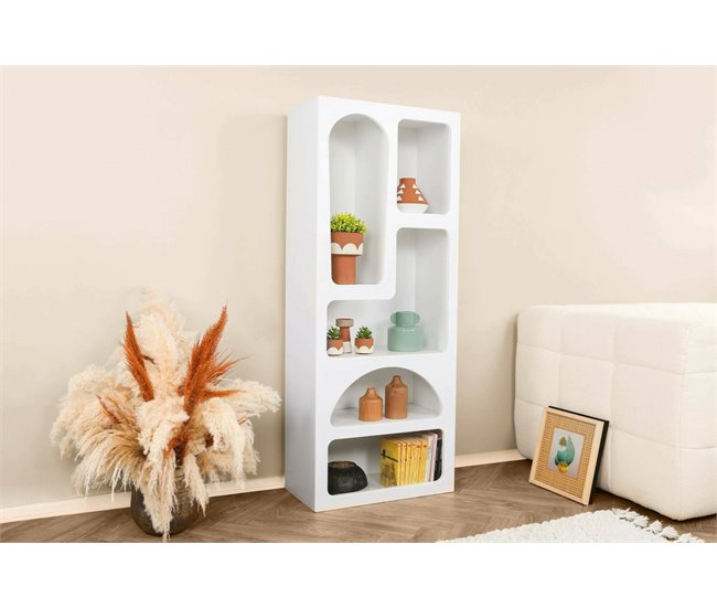 Conforama Aparador Dgargiul Bufé De Salón Aparador De Salón Despensa De Cocina 60x32h150 Cm Blanco