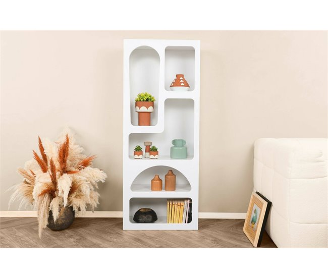 Conforama Aparador Dgargiul Bufé De Salón Aparador De Salón Despensa De Cocina 60x32h150 Cm Blanco