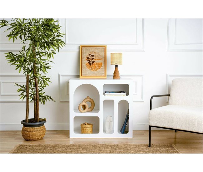 Conforama Aparador Dgargiul Bufé De Salón Aparador De Salón Despensa De Cocina 80x35h74 Cm Blanco