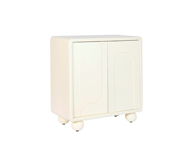 Conforama Aparador DKD Home Decor Blanco Madera MDF Moderno 80 x 37 x 85 cm