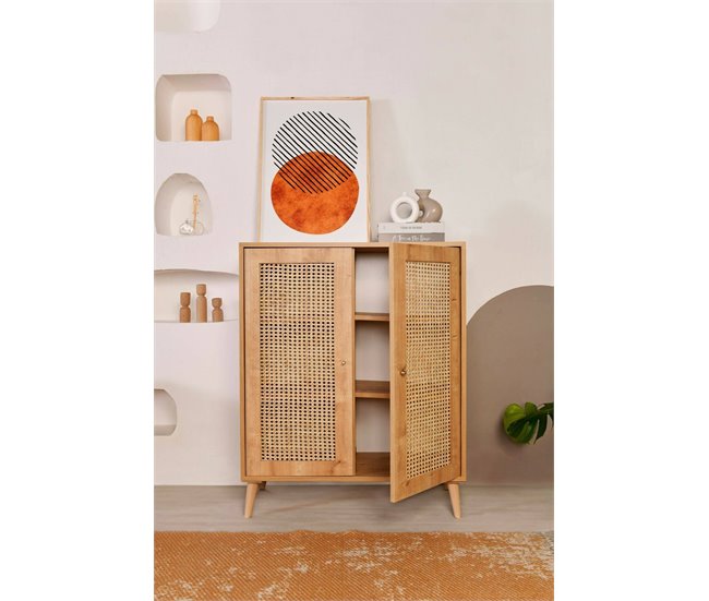 Conforama Aparador Dpicke Bufé De Salón Aparador De Salón Despensa De Cocina 90x40h110 Cm Roble