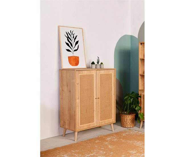 Conforama Aparador Dpilegg Bufé De Salón Aparador De Salón Despensa De Cocina 90x40h110 Cm Roble