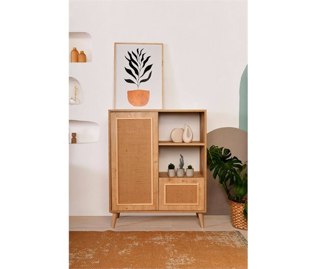 Conforama Aparador Dpozz Bufé De Salón Aparador De Salón Despensa De Cocina 90x40h110 Cm Roble