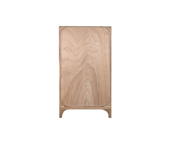 Conforama Aparador Home ESPRIT Marrón Claro Acacia 90 X 45 X 160 Cm