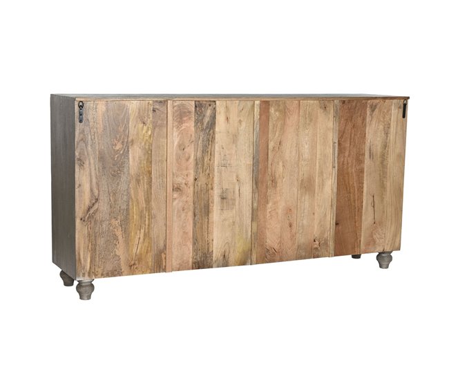 Conforama Aparador Home ESPRIT Marrón Claro Madera 175 X 40 X 90 Cm 175 5 X 40 X 90 Cm