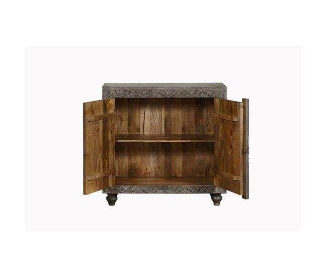 Conforama Aparador Home ESPRIT Marrón Claro Madera 91 5 X 40 X 90 Cm