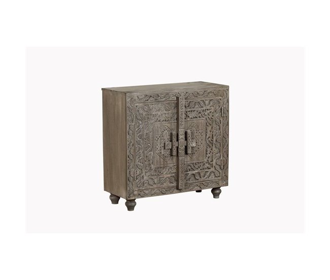 Conforama Aparador Home ESPRIT Marrón Claro Madera 91 5 X 40 X 90 Cm