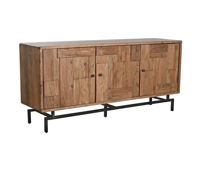 Conforama Aparador Home ESPRIT Marrón Natural 175 x 45 x 80 cm
