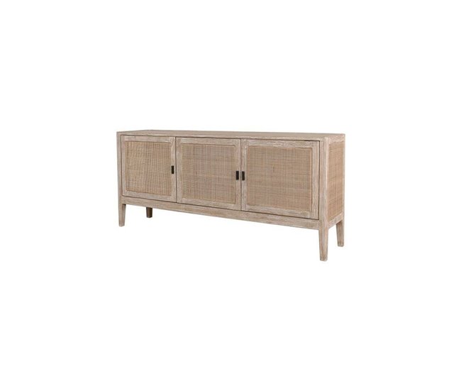 Conforama Aparador Home ESPRIT Ratán 180 x 40 x 80 cm