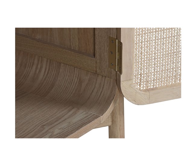 Conforama Aparador Home ESPRIT Ratán Abeto 136 X 38 X 80 Cm