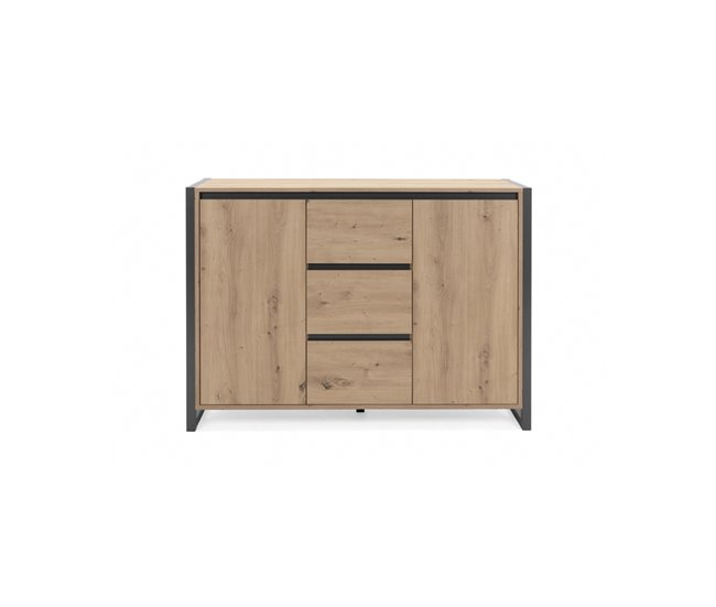 Conforama Aparador INDUSTRY con 2 puertas y 3 cajones