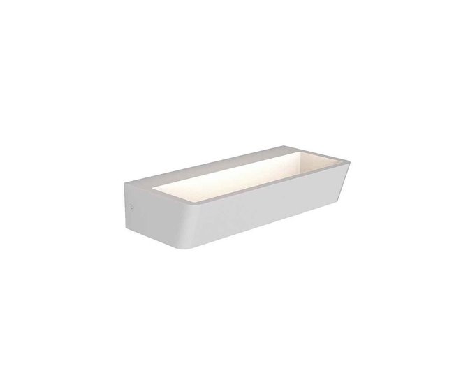 Conforama Apliques De Pared Aluminio Color Blanco Serie Altea 22cm