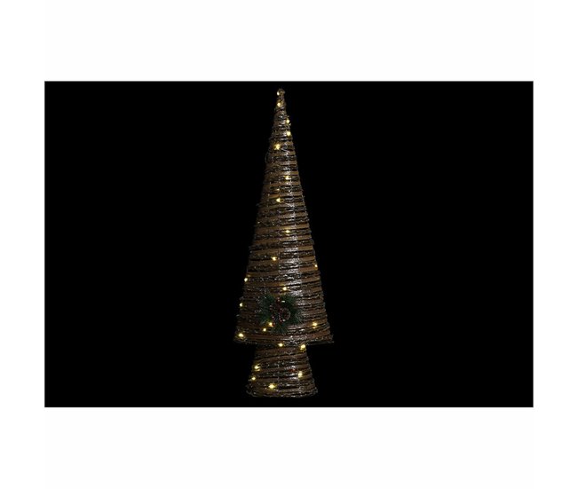 Conforama Árbol De Navidad DKD Home Decor Multicolor Cobre Natural Plástico 32 X 18 X 100 Cm (3 Unidades)