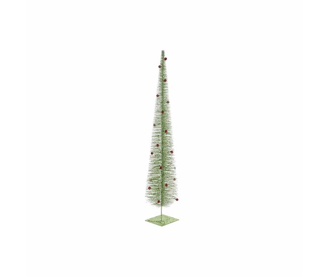 Conforama Árbol de Navidad DKD Home Decor Rojo Verde Plástico 22 x 22 x 120 cm