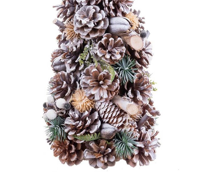 Conforama Árbol De Navidad Multicolor Plástico Foam Piñas 18 X 18 X 30 Cm