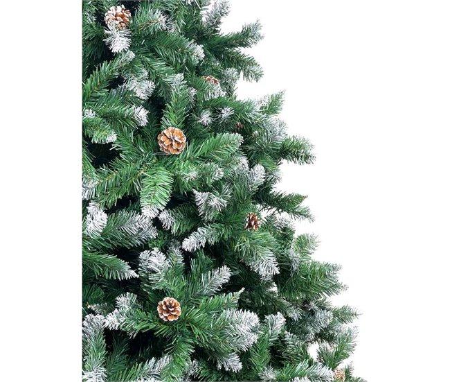 Conforama Árbol De Navidad Sintético Cubierto De Nieve Fácil De Montar