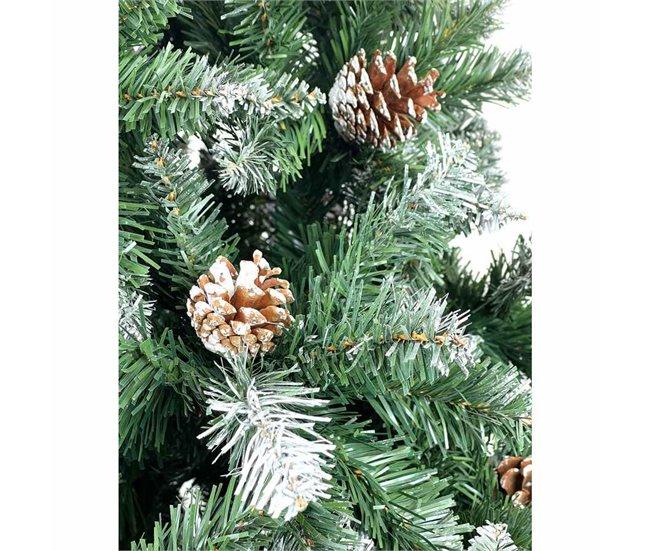 Conforama Árbol De Navidad Sintético Cubierto De Nieve Fácil De Montar