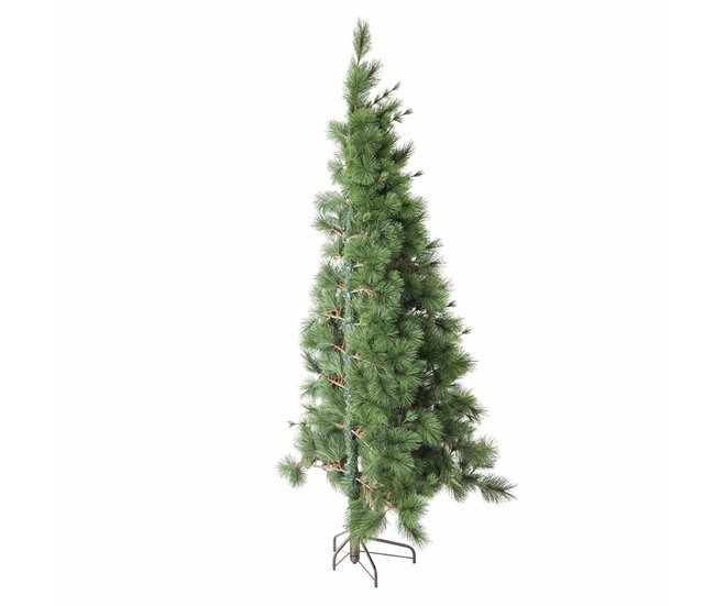 Conforama Árbol De Navidad Verde PVC Metal Polietileno Plástico 180 Cm