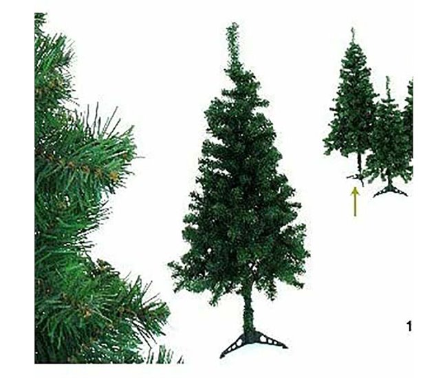 Conforama Árbol De Navidad Verde PVC Polietileno 90 X 90 X 180 Cm