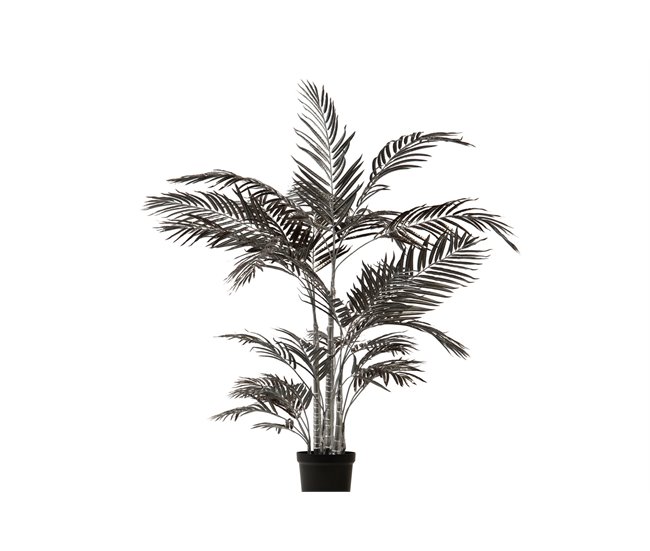 Conforama Arbol Palmera Gris Con Maceta 75x45x135 Cm