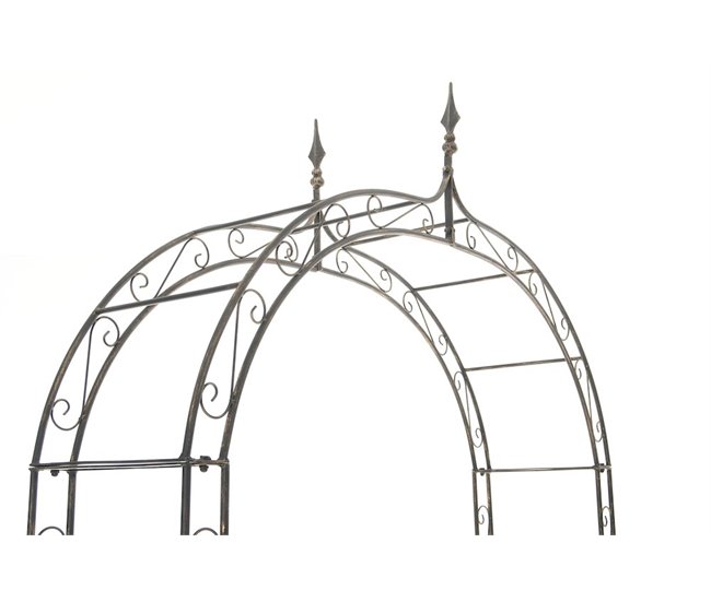 Conforama Arco De Flores Lenz Metal Bronce 37X147X264 Cm