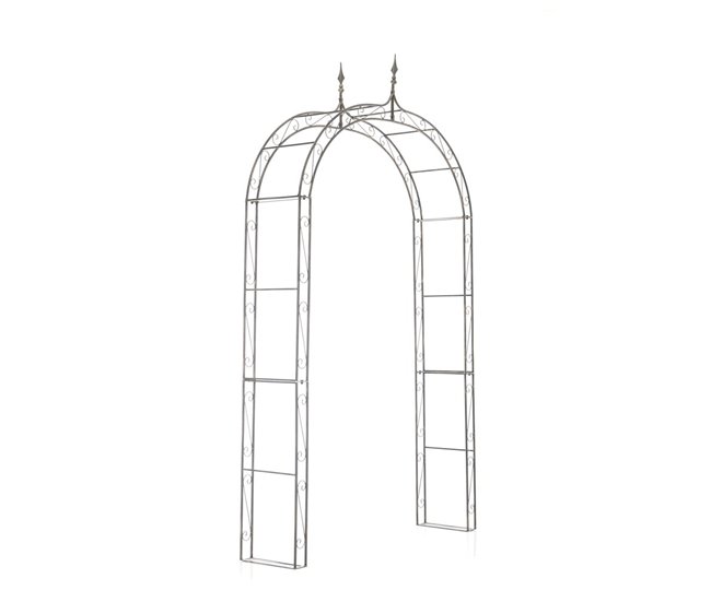Conforama Arco de Flores Lenz Metal Bronce 37X147X264 cm