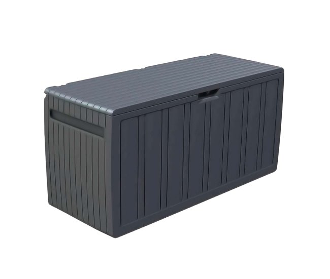 Conforama Arcón Para Exterior 270 Litros De Resina 117x45 5x57cm Thinia Home