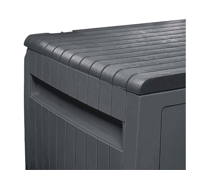 Conforama Arcón Para Exterior 270 Litros De Resina 117x45 5x57cm Thinia Home