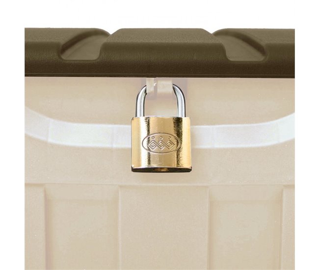 Conforama Arcón Para Exterior 340 Litros De Resina 118x53x57cm Thinia Home