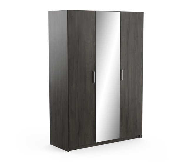 Conforama Armario 3 Puertas Con Espejo L133 5 X H191 5 Cm - Richmond