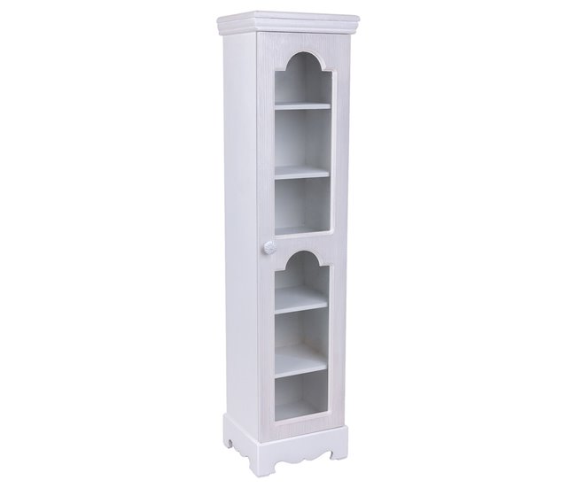 Conforama Armario Alexandra House Living Blanco Mirror Madera MDF 20 x 98 x 24 cm