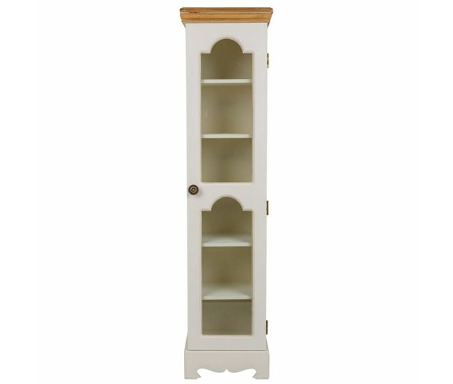 Conforama Armario Alexandra House Living Blanco Natural Madera De Pino Madera MDF 20 X 98 X 24 Cm
