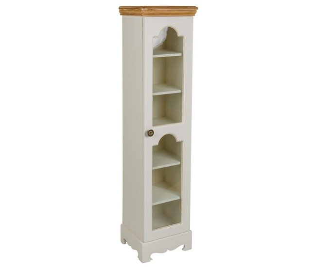 Conforama Armario Alexandra House Living Blanco Natural Madera de pino Madera MDF 20 x 98 x 24 cm