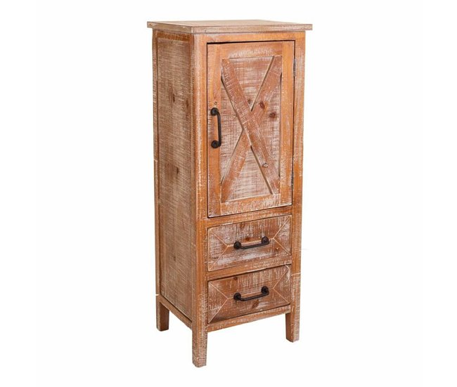 Conforama Armario Alexandra House Living Madera de pino Madera MDF 31 x 97 x 38 cm