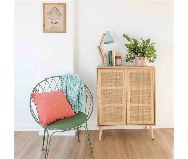 Conforama Armario Alexandra House Living Natural Madera MDF 37 X 101 X 80 Cm