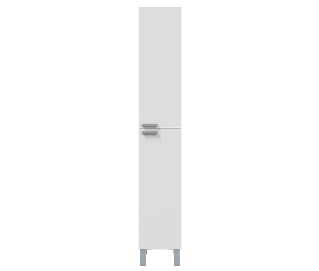 Conforama Armario Baño Levis 2 Puertas Blanco Brillo 182 Cm