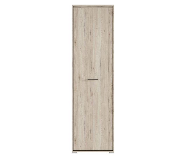Conforama Armario Columna 1 Puerta Abriel Madera Y Antracita