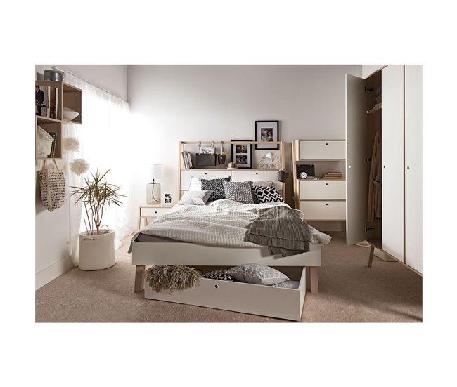 Conforama Armario Con 3 Puertas 5 Estantes Y 1 Barra - SPOT